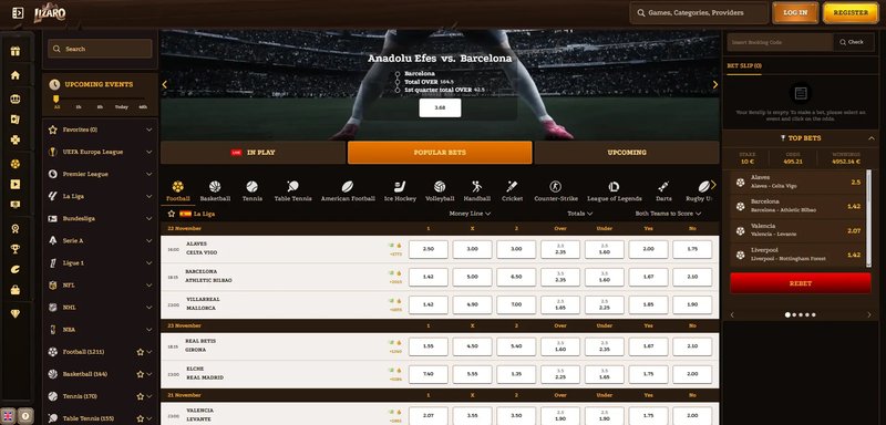 Meilleur casino lizaro à France